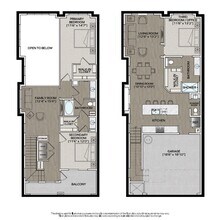Piedmont Townhome floor plan